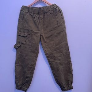 Cargo olive green jeans from forever 21 new without tags fit a size 10